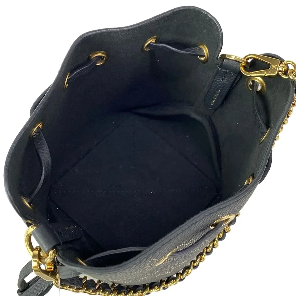 Louis Vuitton Pico Bella Mahina Handbag M82744 Noir Gold - Picture 10 of 16
